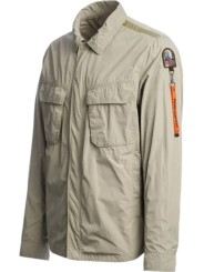Veste Millard poches plaquées poitrine Silver Sage Parajumpers Homme PMSIRMO1 0327 Strasbourg Boutique Online Mode 