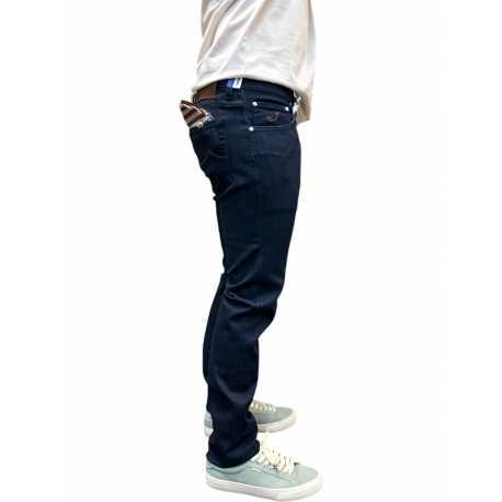 Jeans Nick Brut souple Jacron brun Jacob Cohen Homme QE006 055 P3582 R2 100D Strasbourg boutique online mode