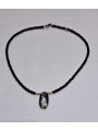 Collier Reverie Noire Agates perles Or 1 Quartz TFW24-44 Catherine Michiels bijoux jewellery