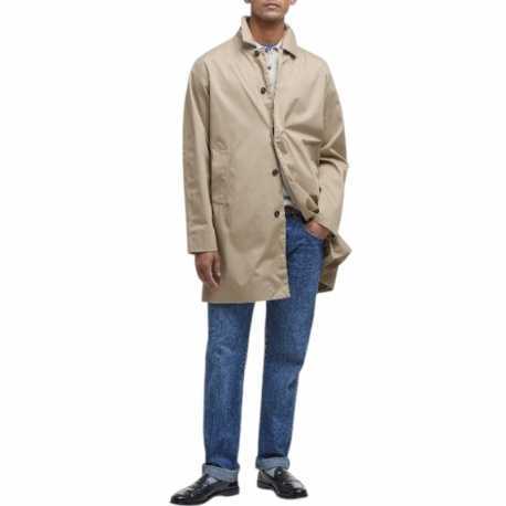Trench beige Rokig Waterproof MWB0856 ST71 Barbour Homme shop mode Strasbourg vêtement coat