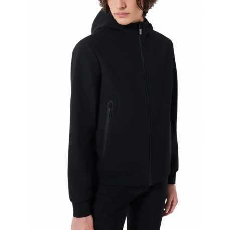 Blouson capuche Zip aimanté Noir RRD Roberto Ricci Designs Homme 25001 10 shop mode Strasbourg