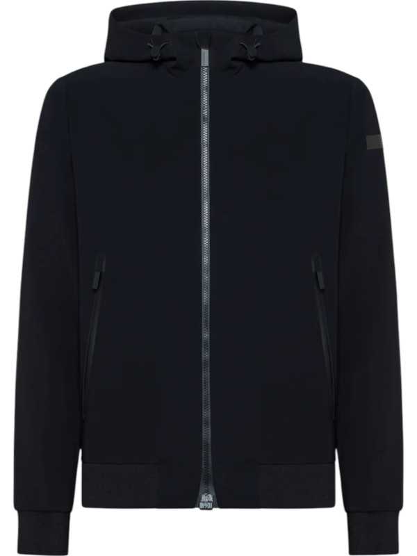 Blouson capuche Zip aimanté Noir RRD Roberto Ricci Designs Homme 25001 10 shop mode Strasbourg