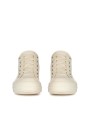 Baskets cuir lave Blanc Milk Low Sneaks RO01E 7891 LCO 1111 Rick Owens femme boutique Strasbourg sneaker avant garde
