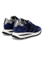 Baskets Tropez High navy spoiler argent TKLD W001 Philippe Model femme boutique Strasbourg online sneaker fashion confort
