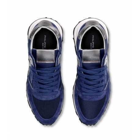 Baskets Tropez High navy spoiler argent TKLD W001 Philippe Model femme boutique Strasbourg online sneaker fashion confort