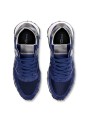 Baskets Tropez High navy spoiler argent TKLD W001 Philippe Model femme boutique Strasbourg online sneaker fashion confort