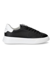 Baskets Temple sneakers noirs spoiler semelle blanche Philippe Model homme BTLU V02 boutique Strasbourg online mode