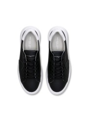Baskets Temple sneakers noirs spoiler semelle blanche Philippe Model homme BTLU V02 boutique Strasbourg online mode