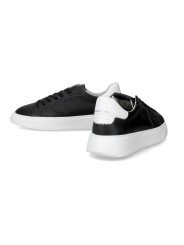 Baskets Temple sneakers noirs spoiler semelle blanche Philippe Model homme BTLU V02 boutique Strasbourg online mode