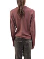 Pull col rond bois de rose manches longues RP02E 4612 ML 13Rick Owens Femme Strasbourg fashion mode concept store