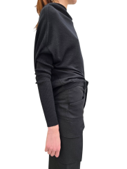 Jupe cargo longue noir Firbanks Skirt RP02E 4379 WGP 09 Rick Owens Femme Strasbourg fashion mode créateur boutique