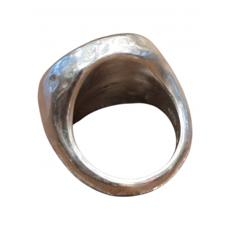 Bague Aloan 3 argent cœur cuivre grande 3 S CU 24g90 Rosa Maria Jewellery boutique Strasbourg bijoux femme homme