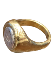 Bague Aloan 1 cuivre cœur argent petite Rosa Maria Jewellery 1 CU S 10g50 bijoux homme femme boutique Strasbourg 