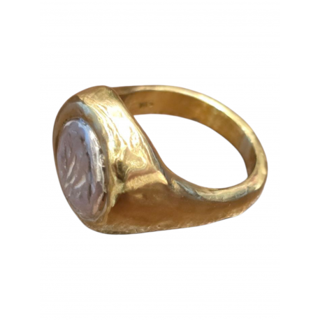 Bague Aloan 1 cuivre cœur argent petite Rosa Maria Jewellery 1 CU S 10g50 bijoux homme femme boutique Strasbourg 