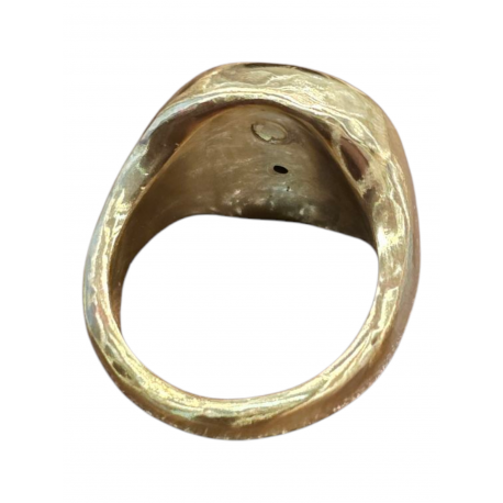 Bague Aloan 1 cuivre cœur argent petite Rosa Maria Jewellery 1 CU S 10g50 bijoux homme femme boutique Strasbourg 