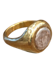 Bague Aloan 1 cuivre cœur argent petite Rosa Maria Jewellery 1 CU S 10g50 bijoux homme femme boutique Strasbourg 