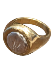 Bague Aloan 1 cuivre cœur argent petite Rosa Maria Jewellery 1 CU S 10g50 bijoux homme femme boutique Strasbourg 