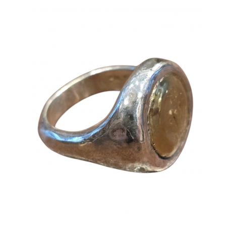 Bague Aloan 2 argent cœur cuivre médium 2 S CU 15g50 Rosa Maria Jewellery bijoux homme femme boutique Strasbourg