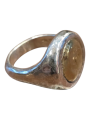 Bague Aloan 2 argent cœur cuivre médium 2 S CU 15g50 Rosa Maria Jewellery bijoux homme femme boutique Strasbourg
