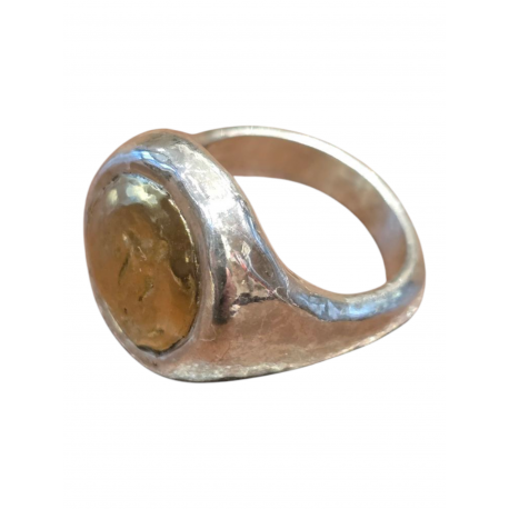 Bague Aloan 2 argent cœur cuivre médium 2 S CU 15g50 Rosa Maria Jewellery bijoux homme femme boutique Strasbourg