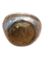 Bague Aloan 2 argent cœur cuivre médium 2 S CU 15g50 Rosa Maria Jewellery bijoux homme femme boutique Strasbourg