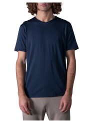 T-shirt Milo col v navy manches courtes coton Pima Anonym Homme boutique Strasbourg vêtement basic mode