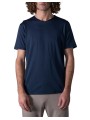 T-shirt Milo col v navy manches courtes coton Pima Anonym Homme boutique Strasbourg vêtement basic mode