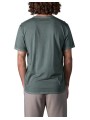 T-shirt Milow col v KAKI manches courtes coton Pima Anonym Homme boutique Strasbourg basic mode vêtement
