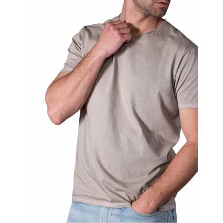 T-shirt Milow col v DUST manches courtes coton Pima Anonym Homme boutique Strasbourg mode vêtement basic
