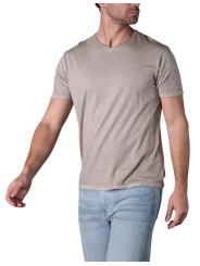 T-shirt Milow col v DUST manches courtes coton Pima Anonym Homme boutique Strasbourg mode vêtement basic