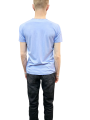 T-shirt Milow col v CHAMBRAY manches courtes coton Pima Anonym Homme boutique Strasbourg vêtement basic mode