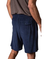 Short éponge Evan marine coton Pima Anonym Homme boutique Strasbourg vêtement basic mode