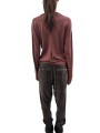 Pantalon Dark dust pan de velours zip bas Tecuatl Track Pant RP02E 4320 V 78 Rick Owens Femme mode concept store 