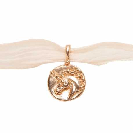 Charm Licorne bronze Unicorn 0137BR My vision My Magic Catherine Michiels Bijoux pendentif boutique Strasbourg