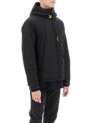 Doudoune Nivek Noir courte écusson noir PMJKBC02 0541 Pjs Parajumpers Homme Strasbourg boutique online downjacket