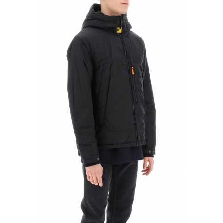 Doudoune Nivek Noir courte écusson noir PMJKBC02 0541 Pjs Parajumpers Homme Strasbourg boutique online downjacket