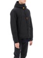 Doudoune Nivek Noir courte écusson noir PMJKBC02 0541 Pjs Parajumpers Homme Strasbourg boutique online downjacket