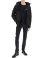 Doudoune Nivek Noir courte écusson noir PMJKBC02 0541 Pjs Parajumpers Homme Strasbourg boutique online downjacket
