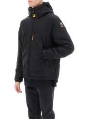 Doudoune Nivek Noir courte écusson noir PMJKBC02 0541 Pjs Parajumpers Homme Strasbourg boutique online downjacket