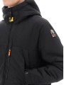 Doudoune Nivek Noir courte écusson noir PMJKBC02 0541 Pjs Parajumpers Homme Strasbourg boutique online downjacket