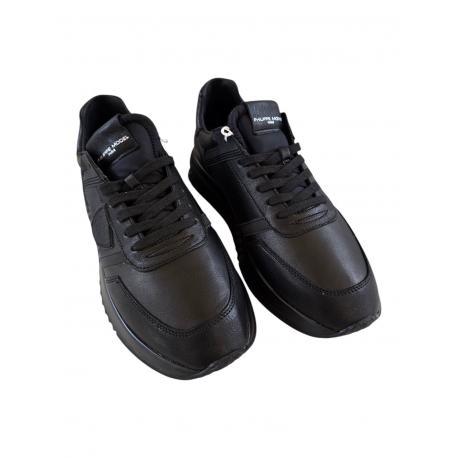 Baskets Tropez 2.1 cuir semelle noir Philippe Model Homme TYLU WX14 boutique Strasbourg fashion mode