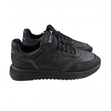 Baskets Tropez 2.1 cuir semelle noir Philippe Model Homme TYLU WX14 boutique Strasbourg fashion mode