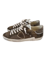 Sneakers cuir vieilli taupe vert Paris low Philippe Model Homme baskets PRLU XP10 boutique Strasbourg fashion mode baskets Sneakers cuir vieilli taupe vert Paris low Philippe Model Homme baskets PRLU XP10 boutique Strasbourg fashion mode baskets