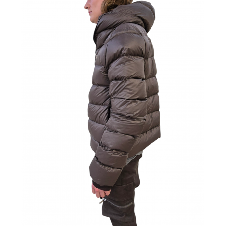Doudoune courte Gimp Jacket Dark dust poche zip Rick Owens Homme RU02E 1722 NPD1 boutique Strasbourg avant garde fashion