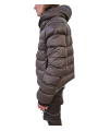 Doudoune courte Gimp Jacket Dark dust poche zip Rick Owens Homme RU02E 1722 NPD1 boutique Strasbourg avant garde fashion