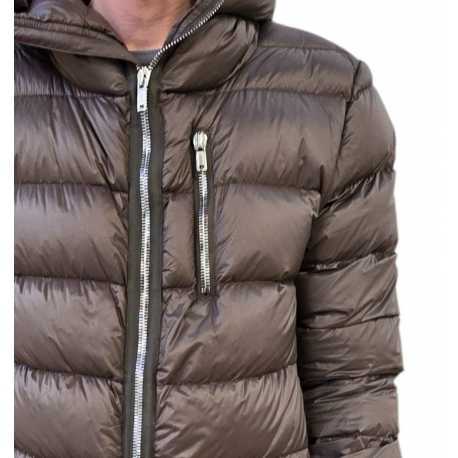 Doudoune courte Gimp Jacket Dark dust poche zip Rick Owens Homme RU02E 1722 NPD1 boutique Strasbourg avant garde fashion
