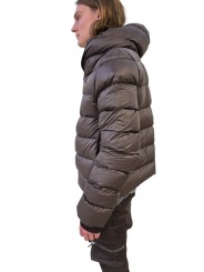 Doudoune courte Gimp Jacket Dark dust poche zip Rick Owens Homme RU02E 1722 NPD1 boutique Strasbourg avant garde fashion