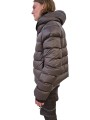 Doudoune courte Gimp Jacket Dark dust poche zip Rick Owens Homme RU02E 1722 NPD1 boutique Strasbourg avant garde fashion