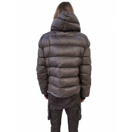 Doudoune courte Gimp Jacket Dark dust poche zip Rick Owens Homme RU02E 1722 NPD1 boutique Strasbourg avant garde fashion
