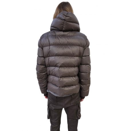 Doudoune courte Gimp Jacket Dark dust poche zip Rick Owens Homme RU02E 1722 NPD1 boutique Strasbourg avant garde fashion